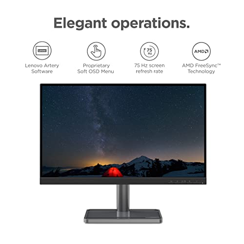 Lenovo L22I-30-2022 - Everday Monitor - 21.5 Inch Fhd - 75 Hz-Amd Freesync - Low Blue Light Certified - Tilt Stand - Hdmi & Vga #TOP5