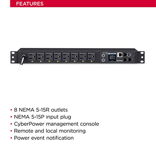 Cyberpower PDU81001 Switched Metered-By-Outlet Pdu thumb #3