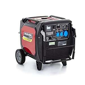 Benzin Stromerzeuger 6 kW – 4-Takt-Motor, leiser Inverter, 25L Tank, elektrischer Start, 230V – Vielseitig für empfindliche Geräte und leistungsstarke Maschinen, 96 dB/A