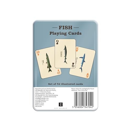 Naipes de Poker Ecologie Fish impermeables y ecológicos miniatura 4