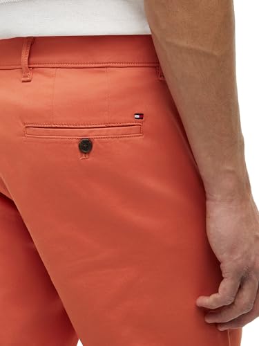 Image of Tommy Hilfiger Men's Stretch Cotton Chino Pants in Custom Fit