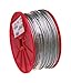 Campbell Chain & Fittings 7000427 Uncoated Cable, Galvanized, 1/8