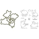 Die hochwertige dünne Metallschneidform besteht aus Kohlenstoffstahl. Die Verarbeitung ist ausgezeichnet und fein. Prägeform, präziser Schnitt, Albumrahmen, Erstellung von Grußkarten, Briefmarken usw.