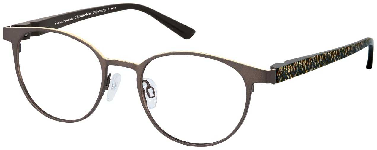 Generisch ChangeMe! Brille mit Sonnenclip Modell 2920-001 | Sonnenclip inklusive, Wechselbügel-System