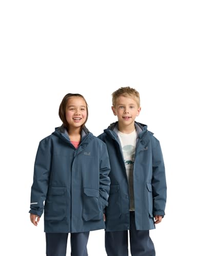 Chaqueta niños Jack Wolfskin 3in1 Canvey contra el viento y la humedad