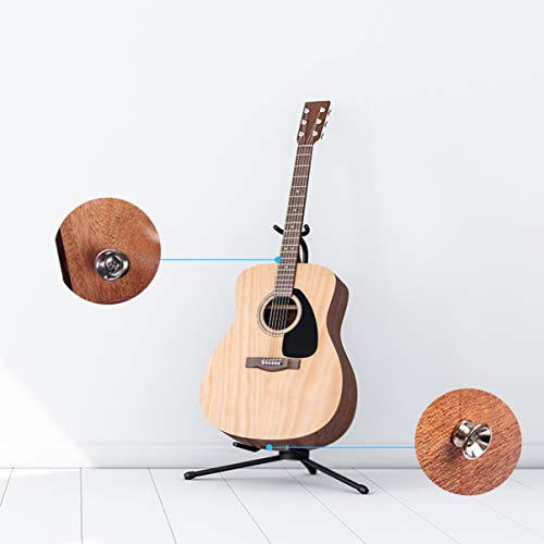 EXCEART 24Pcs Botões de Alça de Guitarra DIY Artesanal de Guitarra Parafuso de Parafuso de Cinto Blo