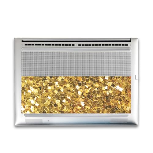 Image of Gaming Skin Compatible with HP Envy x360 16 inch (2023) - Gold Chips - Premium 3M Vinyl Protective Wrap Decal Cover - Easy to Apply | Crafted in The USA by MightySkins