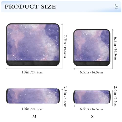 Image of Seat Belt Cover Pad 2 Pcs Soft Seat Strap Cover Cute Protector Support Head Neck Shoulder for Car Seats High Chair Backpack (6.5x6.5in)