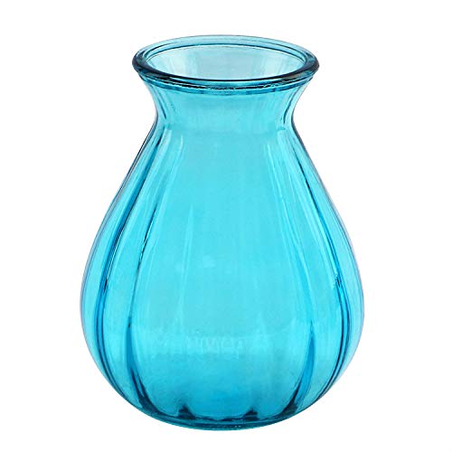 Yeeco Glass Vase, Flower Vase Decorative Glass Flower Vase for Table Home Decor, Glass