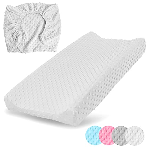 Opiniones y reviews de Fundas para bebidas disponible en línea. 44 Cambiador de Pañales para Bebé, Funda de cojín cambiador, Ultrasuave y transpirable (blanco)