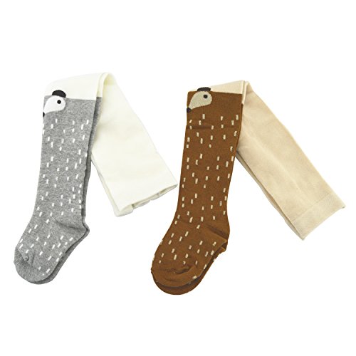 Baby Girls Toddler Cotton Tights Pantyhose Stockings 2 packs Fox Style2