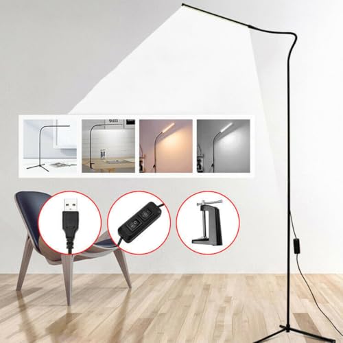 Alipis Lámpara LED para evitar fatiga visual con luz estable 7