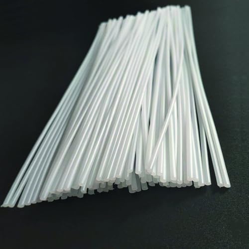 Image of 40 Pcs 16-Inch Length White HDPE Plastic Welding Rod,1/8" Diameter,High Density Polyethylene Welding Rod for Car Bumper,Water Tanks,Canoe and Plastic Bins