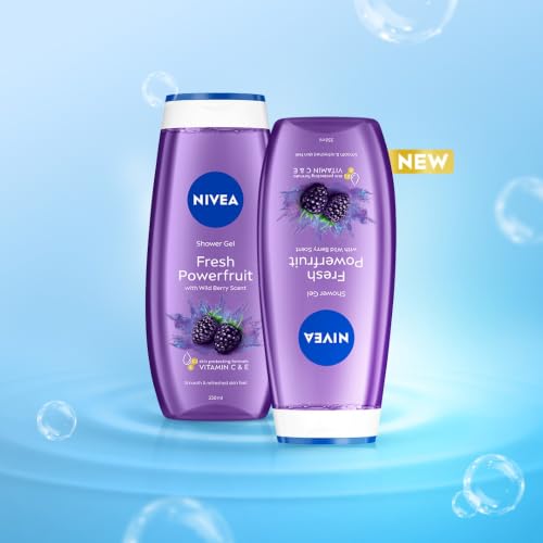 NIVEA Fresh Power Fruit 250ml Body Wash - Image 4