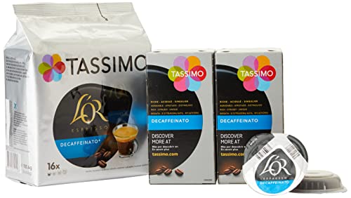 tassimo coffee discs decaf - Tassimo Carte Noire Lor Espresso Decaffeinated Coffee Discs 16 Servings