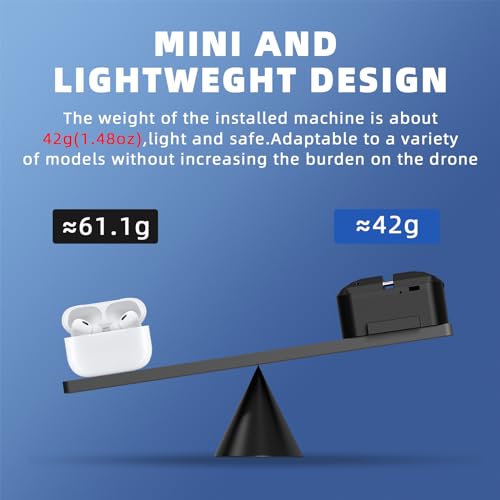 brdrc airdrop payload system for dji mini 4 promini 3 proair 3mavic 3 pro transport release delivery drop airdrop fishing with bait release for wedding scene fishing bait amp rescue accessories