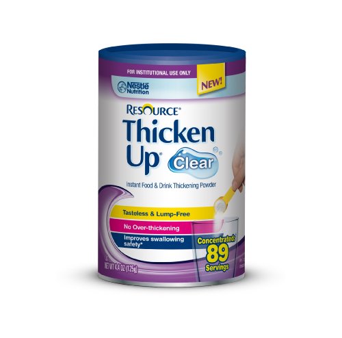 Resource ThickenUp Instant Food Thickeners ( RESOURCE THICKENUP CLEAR PWD 12X4.4OZ ) 12 Each / Case