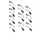 Aexit 20 Pcs Electrical Electric Drill Motor Carbon Brushes 17/32