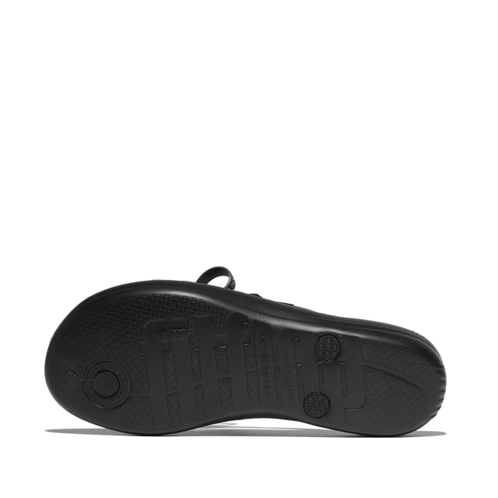 Fitflop Iqushion Glitz-Bow Flip-Flops, Chanclas Mujer