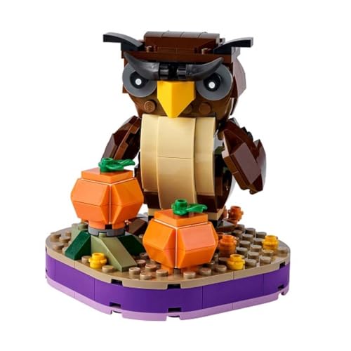 Image of LEGO 40497 Halloween Owl - Spooky Seasonal Fun for Kids 8+ - 228 Pieces