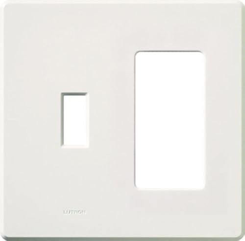 Lutron FG-2-TD-WH 2-Gang Wall Plate