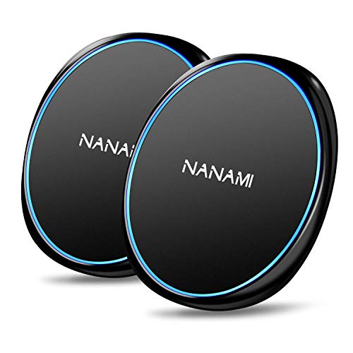 Amazon.co.jp: NANAMI ワイヤレス充電器 2台セット 置くだけ充電器 10W