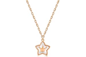 Regal Radiance: Exquisite Star Crown Pendant Necklace (Silver)