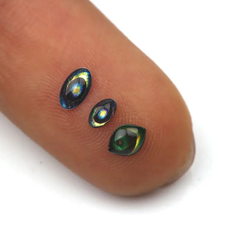 3Styles 4D Ojos Realistas para Señuelos de Pesca miniatura 7