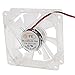 Ruilogod 80mmx25mm 4 Pins Blue 4 Wentylator chłodzący LED DC 12V dla Computer CPU Cooler