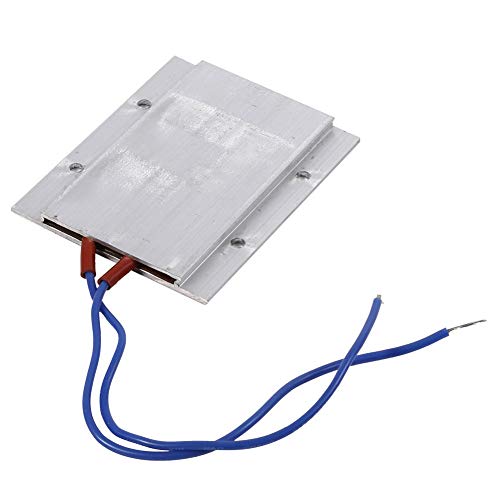 Placa calefactora de termostato PTC, 220 V eléctrica de temperatura constante Kit de calentador de aire de elemento calefactor PTC(80W 150℃)