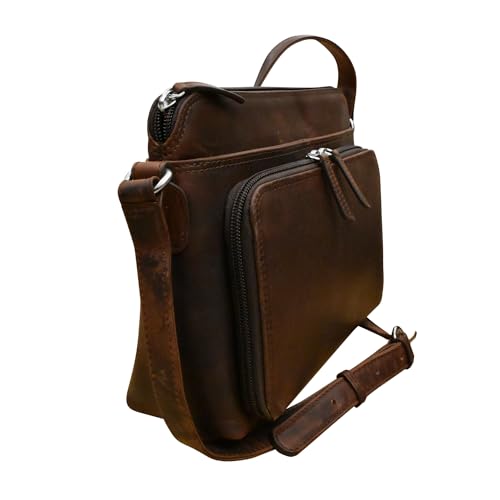 ili New York Genuine Leather Crossbody Bags for Women - Premium RFID Blocking Shoulder Bag Organizer with Adjustable Strap2