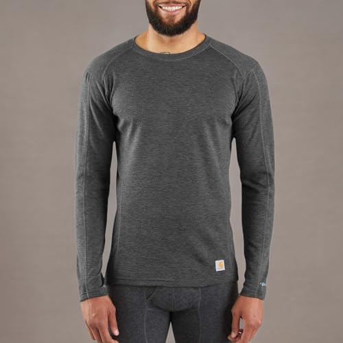 Carhartt Men's MBL131 Base Force® Midweight Base Layer Poly-Wool Crew