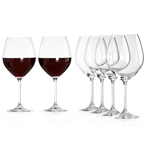 Lenox Tuscany Classics Red Wine Glasses, 24 Ounces, Set Of 6,Clear #TOP2