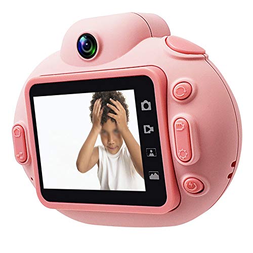 Cámara para Niños Cámara de vídeo niños regalo videocámara selfie Acción 24 millones de píxeles con 2 pulgadas de la pantalla de visualización de alta definición para Regalos de Juguetes para Niños