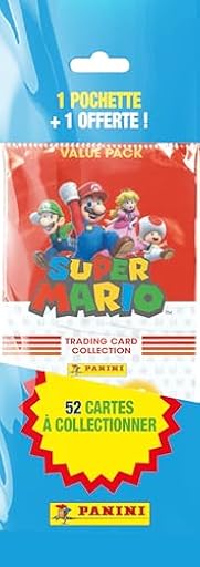 PANINI Super Mario Trading Cards Fat Pack 1 Bolsa comprada + 1 Regalo | Ya disponible en tu tienda friki favorita! En mundofriki.es! PANINI Super Mario Trading Cards Fat Pack 1 Bolsa comprada + 1 Regalo | Ya disponible en tu tienda friki favorita! En mundofriki.es!