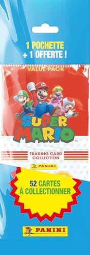 PANINI Super Mario Trading Cards Fat Pack 1 Bolsa comprada + 1
