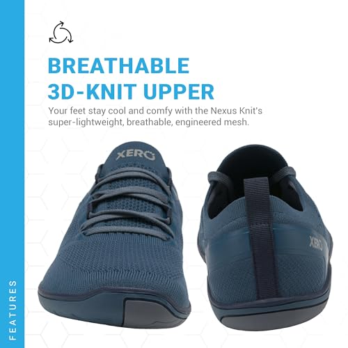 Image of Xero Shoes Men's Nexus Knit Zero Drop Workout & Lifestyle Sneaker