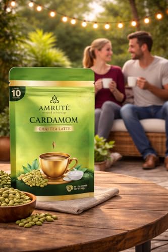 Té chai latte cardamomo instantáneo 10 porciones miniatura 5
