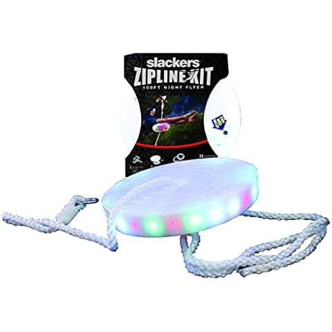 slackers Night Riderz LED Flying Saucer Seat, Multi Cover