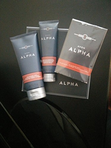 Avon Luxury Alpha Gift set for Men 3 piece Cardamom Woods Scent