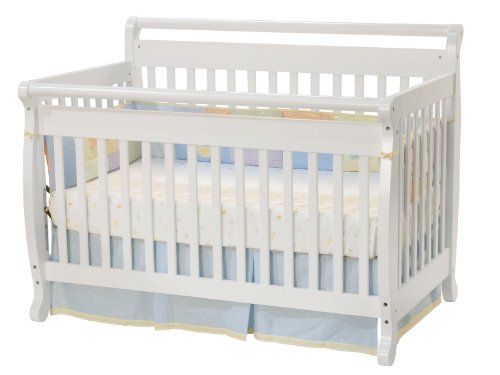 DaVinci Emily 4-in-1 Convertible Crib in White Finish