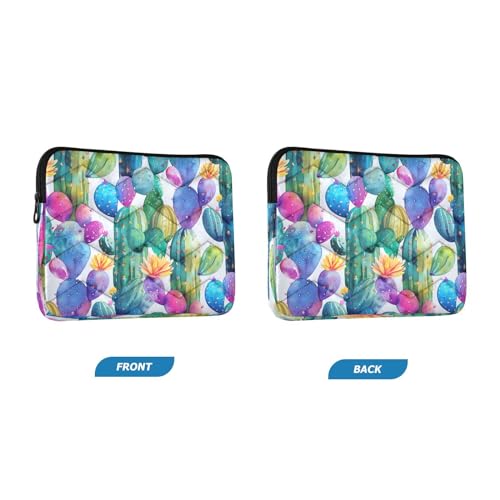 Funda para portátil 13-14 pulgadas impermeable con diseño cactus miniatura 2
