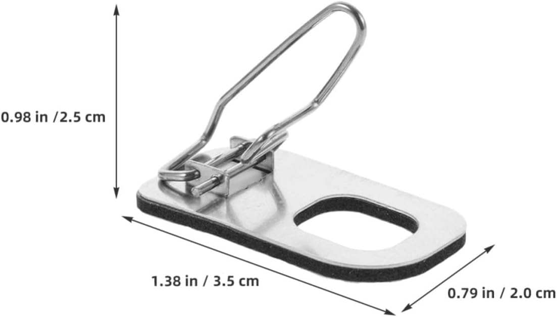 SECFOU 3pcs Steel Arrow Rest Accessories for Recurve Bows Lightweight Metal Design with Stable Arrow Placement and Enhanced Precision for Outdoor Training and Wilderness Archery