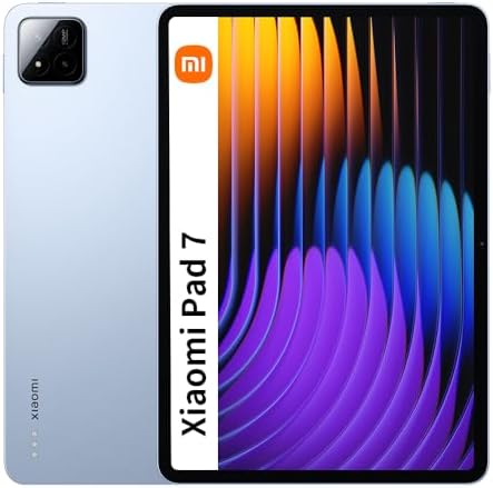 XIAOMI Pad 7, tablet de 11,2 polegadas, 8 + 256 GB, azul, bateria...