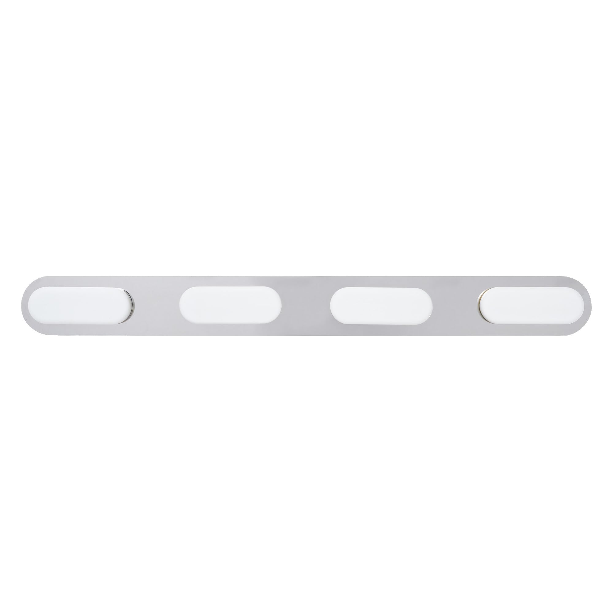 LEDVANCE Smart LED Badezimmerlampe chrome, 27W, 2800LM, 3000-6500K, 58cm, IP44, Orbis Duplo Wandleuchte, Badezimmerleuchte mit Wifi Technologie, dimmbar, steuerbar über App und Sprachassistenten