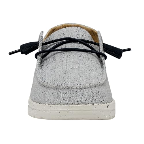 Image of HEYDUDE Women's Wendy Chambray | Women's Shoes | Women's Lace Up Loafers | Comfortable & Light-Weight