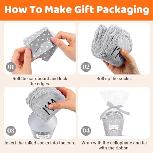 HAPPYPOP Birthday Gifts Ideas for Men - Gifts for 75th 90th 100th Year Old Male, Birthday Socks4