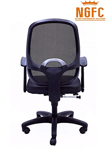 Image of NGFC Ergonomic Mesh Task Chair - Adjustable Height and Tilt Office Chair with Lumbar Support and Armrests