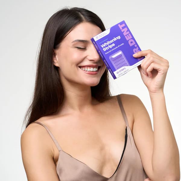 DrDent PURPLE WHITENING STRIPS(1 pièce - 42 pièces)