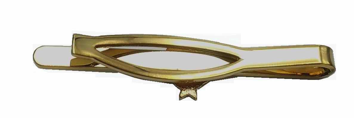 Pince ou Épingle à Cravate Dorée Insigne Brevet Parachutiste Armée de Terre Française en Coffret Insigne Para